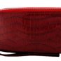 RED CROCO CLUTCH WALLET