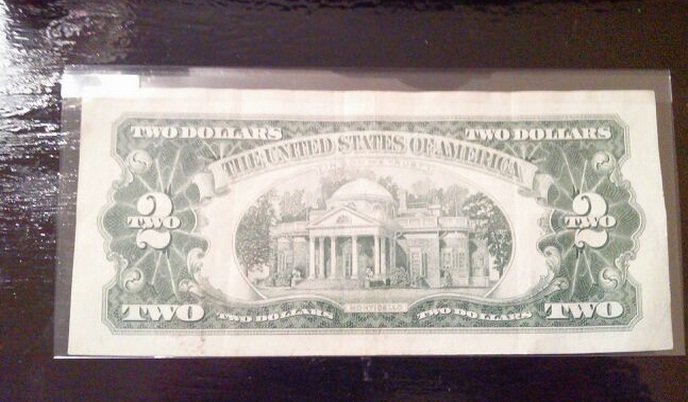 1963 $2 Bill RED NOTE