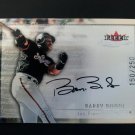 2000 Fleer Silver Autographics Barry Bonds Autograph Mint Sp Serial #'d To 250