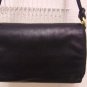 Black Coletta elegant soft leather evening cross body bag