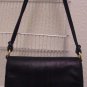 Black Coletta elegant soft leather evening cross body bag