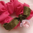 pink scrunchie