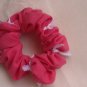 pink scrunchie