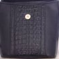 Brighton cross-body mesenger black & croc leather shoulder bag handbag purse
