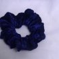 blue velor scrunchie free ship