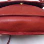 Coach  red leather cross body bag
