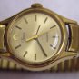 Vintage Timex base metal bezel stainless steel back stretch band ladies wat