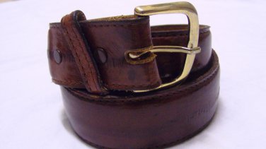 Nocona eel leather size 38 adjustable man leather belt