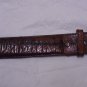 Nocona eel leather size 38 adjustable man leather belt