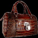 Fashion Satchel ~ Alligator Embossed