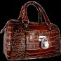 Fashion Satchel ~ Alligator Embossed