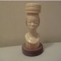 Beautiful African Ivory Woman Carving
