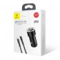 Baseus BSC - C15C Small Screw QC3.0 Car Charger Cable 1M