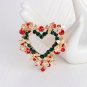 Heart Wreath Brooch