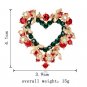 Heart Wreath Brooch