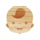 Creative Wooden Baby Tooth Storage Box for Deciduous Teeth spanish Creative Wooden Baby Tooth Storage Box for Deciduous Teeth spanish