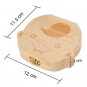 Creative Wooden Baby Tooth Storage Box for Deciduous Teeth spanish