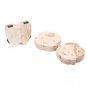 Creative Wooden Baby Tooth Storage Box for Deciduous Teeth English