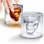 Creative Skull Transparent Beer Red Wine Whiskey Coffee Milk Tea Glass Skeleton Water Cup Mug 75ML