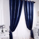 Beautiful sky star patterned curtains blackout