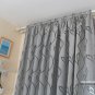 Leaf style design jacquard curtain blind for window