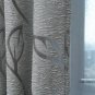 Leaf style design jacquard curtain blind for window