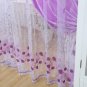 Beautiful sheer curtain window screening