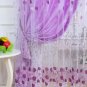 Beautiful sheer curtain window screening