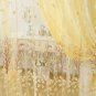 Beautiful sheer curtain window screening