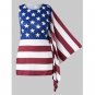 Plus Size American Flag T-shirt