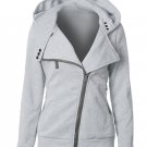 Hoodies Sweatshirt Autumn Winter Long Sleeve Zip BTS Hooded Warm Women Harajuku Streetwear