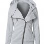 Hoodies Sweatshirt Autumn Winter Long Sleeve Zip BTS Hooded Warm Women Harajuku Streetwear