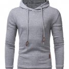 Hoodies Male Long Sleeve Solid Color Hooded Sweatshirt Mens Tracksuit Sweat Coat Casual