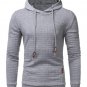 Hoodies Male Long Sleeve Solid Color Hooded Sweatshirt Mens Tracksuit Sweat Coat Casual
