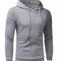 Hoodies Male Long Sleeve Solid Color Hooded Sweatshirt Mens Tracksuit Sweat Coat Casual