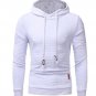 Hoodies Male Long Sleeve Solid Color Hooded Sweatshirt Mens Tracksuit Sweat Coat Casual