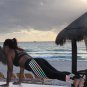 Women Leggings Slim High Waist Elasticity Fitness Printing Breathable Pants