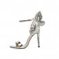 women high heels Patent Leather Bowtie stiletto Concise sandals ladies celebrity pumps shoes woman