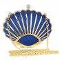 Shell Evening Bag Mini Clutch Bag Fashion Party Purse Day Clutch Hard Alloy wallet Small Bag