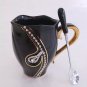 Diamonds Design Coffee Mug Creative Gift Lovers Tea Cups 3D Ceramic Mugs With Rhinestones Decoration