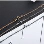 Heart Beat Simple Ecg Bracelets for Women