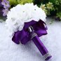Wedding Bouquet Bridal Artificial Silk Flowers