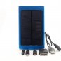 10000mah Dual USB Port.  External Backup Solar Power Bank Pack Charger For Mobile Device