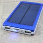 10000mah Dual USB Port.  External Backup Solar Power Bank Pack Charger For Mobile Device