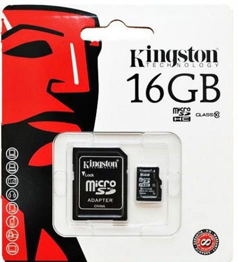 Kingston 16GB Class 10 Micro SD Card For Mobile ( RETAIL PACK )