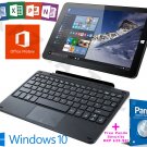 Linx 1010B Intel Quad Core 32GB 2GB Windows 10 Office 10.1" Tablet Keyboard Dock.