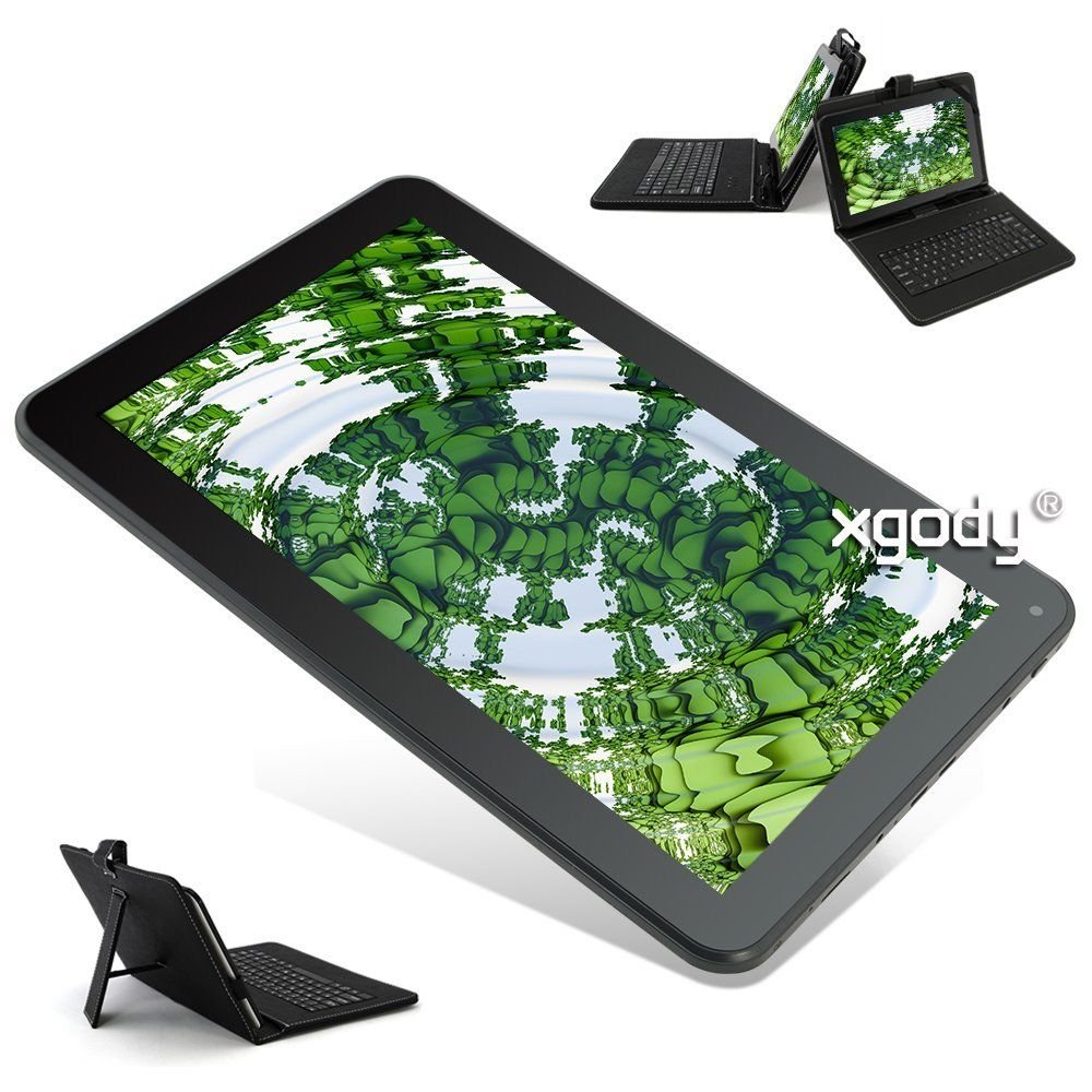 10.1" Android 5.1 32GB Quad Core Tablet PC Bundled Keyboard Case WIFI Bluetooth