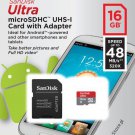 16GB SanDisk Ultra 320x 48MB/s Class 10 Micro SD SDHC Memory Card