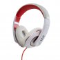 Akai A58019W DJ Style Over Ear Heaphones in White - Brand NEW