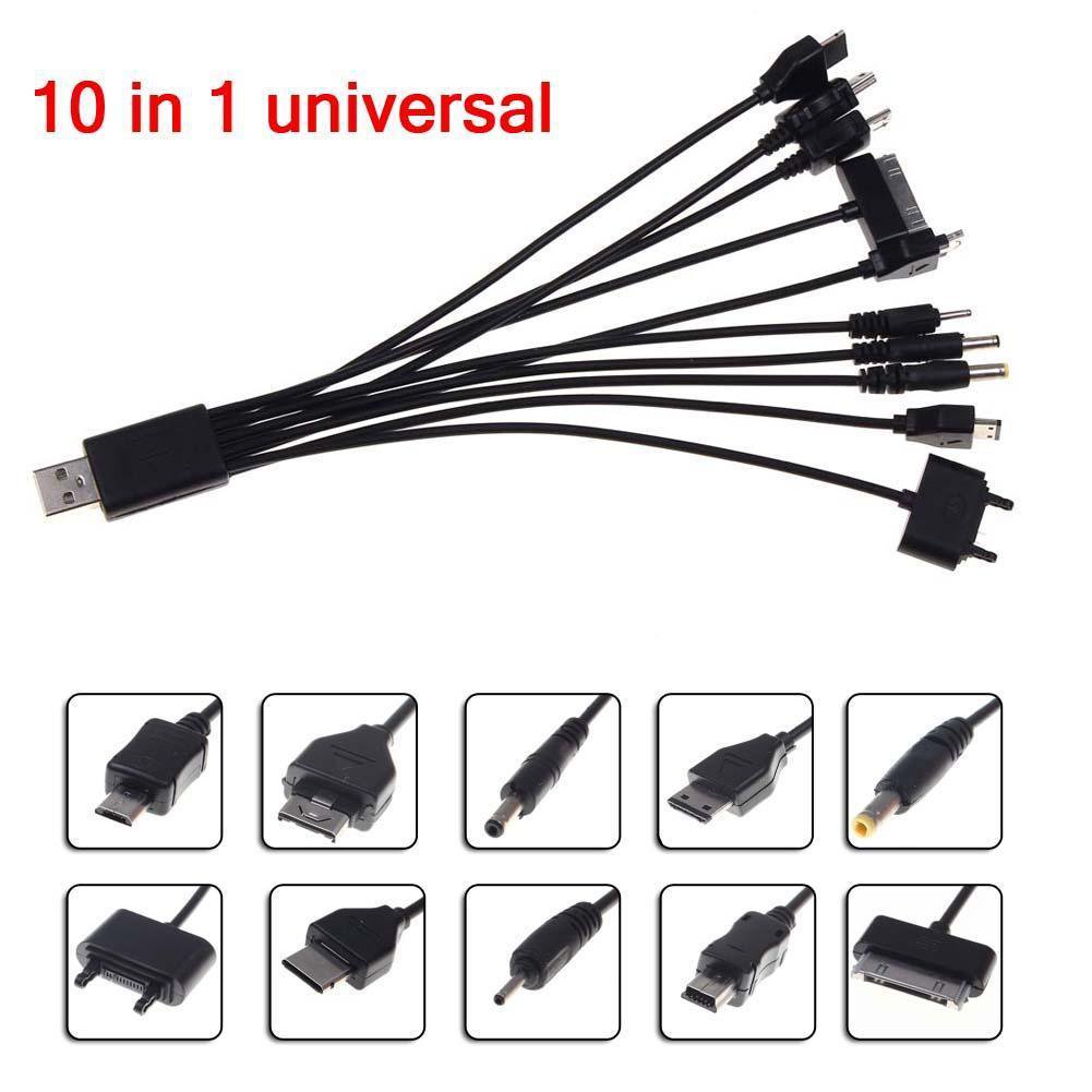 10 IN 1 USB UNIVERSAL MULTI CHARGER CABLE ADAPTER for MOBILE PHONE